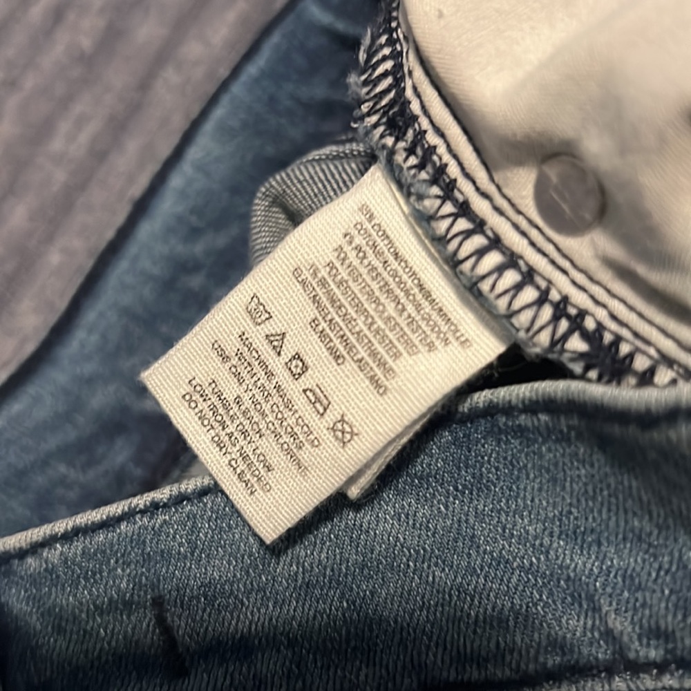 NWT Free People : Turquoise Distressed Jeans - 27 - Picture 12 of 13